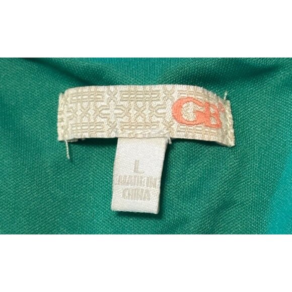 GB Brand Green Lace Romper Shorts High-Rise Polyester Blend Junior's Size L-READ - Picture 5 of 16